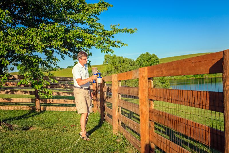 Fence and Gate Painting